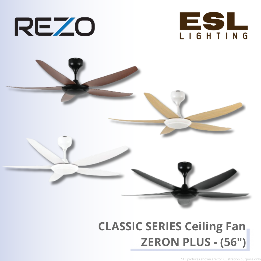 REZO CLASSIC SERIES Ceiling Fan ZERON PLUS - 56"