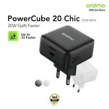 ORAIMO PowerCube 20 Chic 20W GaN FASTER CHARGER OCW-5201U+CC54 BLACK