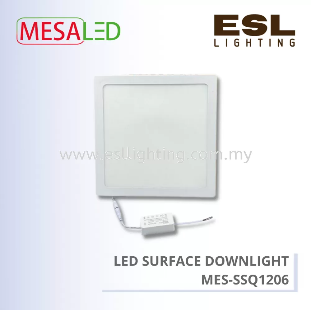 MESALED LED SURFACE DOWNLIGH ECO SERIES SQUARE 12W - MES-SSQ1206