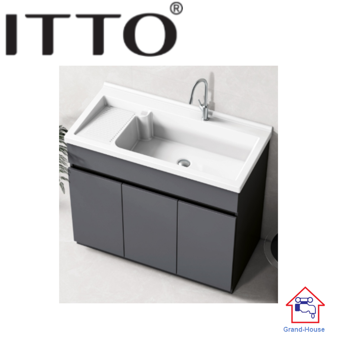 ITTO IT-3306-100 Laundry Basin with Cabinet