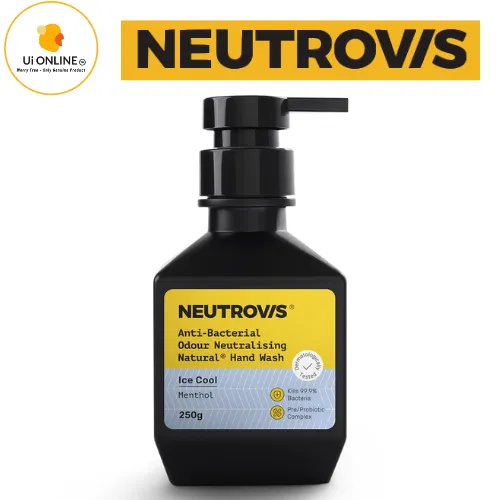 Neutrovis Anti-Bacterial Odour Neutralising Natural Hand Wash 250g – ICE COOL (HAND)