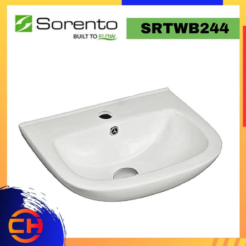 SORENTO WALL HUNG BASINS SRTWB244 ( L435xW355xH170mm )