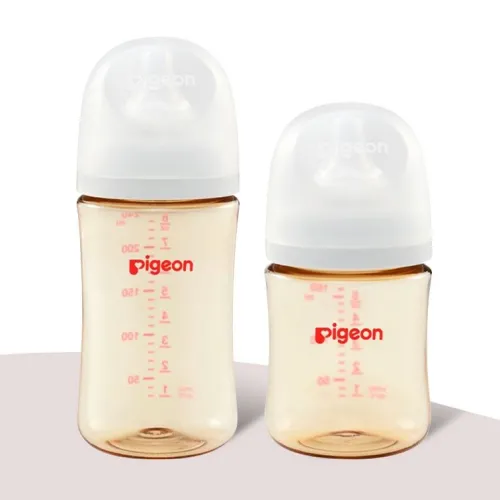 PIGEON SofTouch Wide-Neck PPSU Nursing Bottle 160ml/240ml