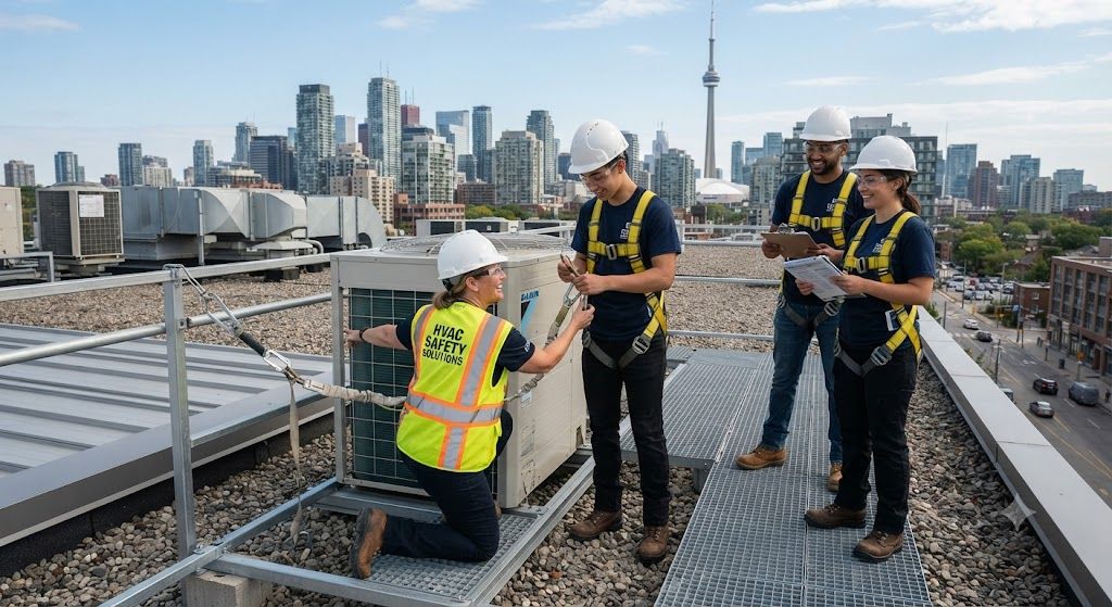 aircon installer working at height training guide