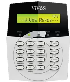 LCD KEYPAD (10 ZONE)