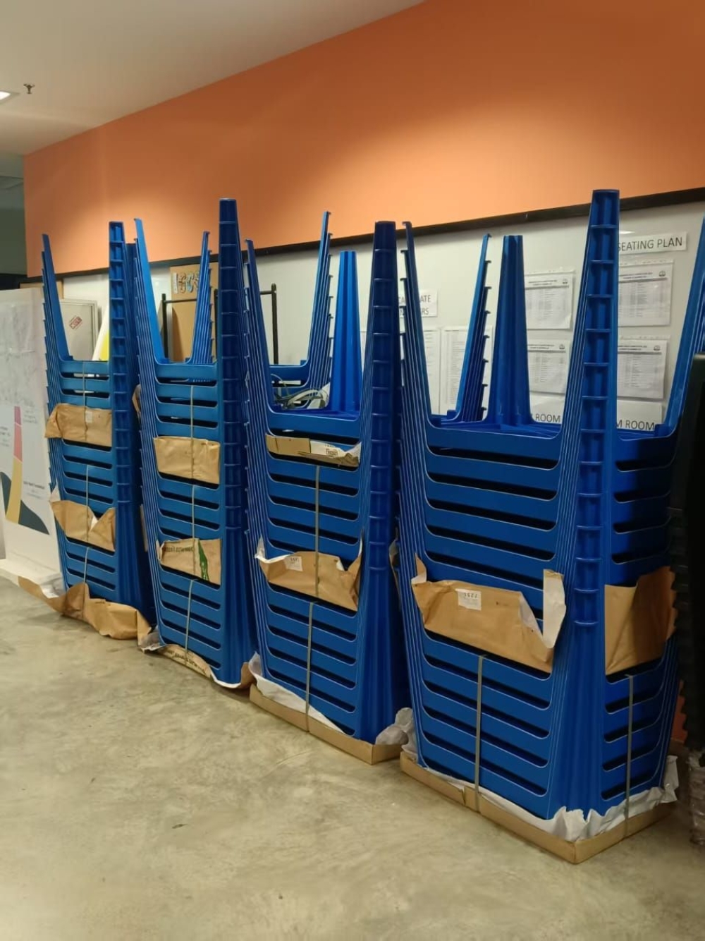 School Exam Table Malaysia | SPM Exam Table | Full Plastic School Table | Examination Hall Furniture | Plastic Chair School | Kerusi Plastik Sekolah Penang Kedah Kulim Lunas Bertam