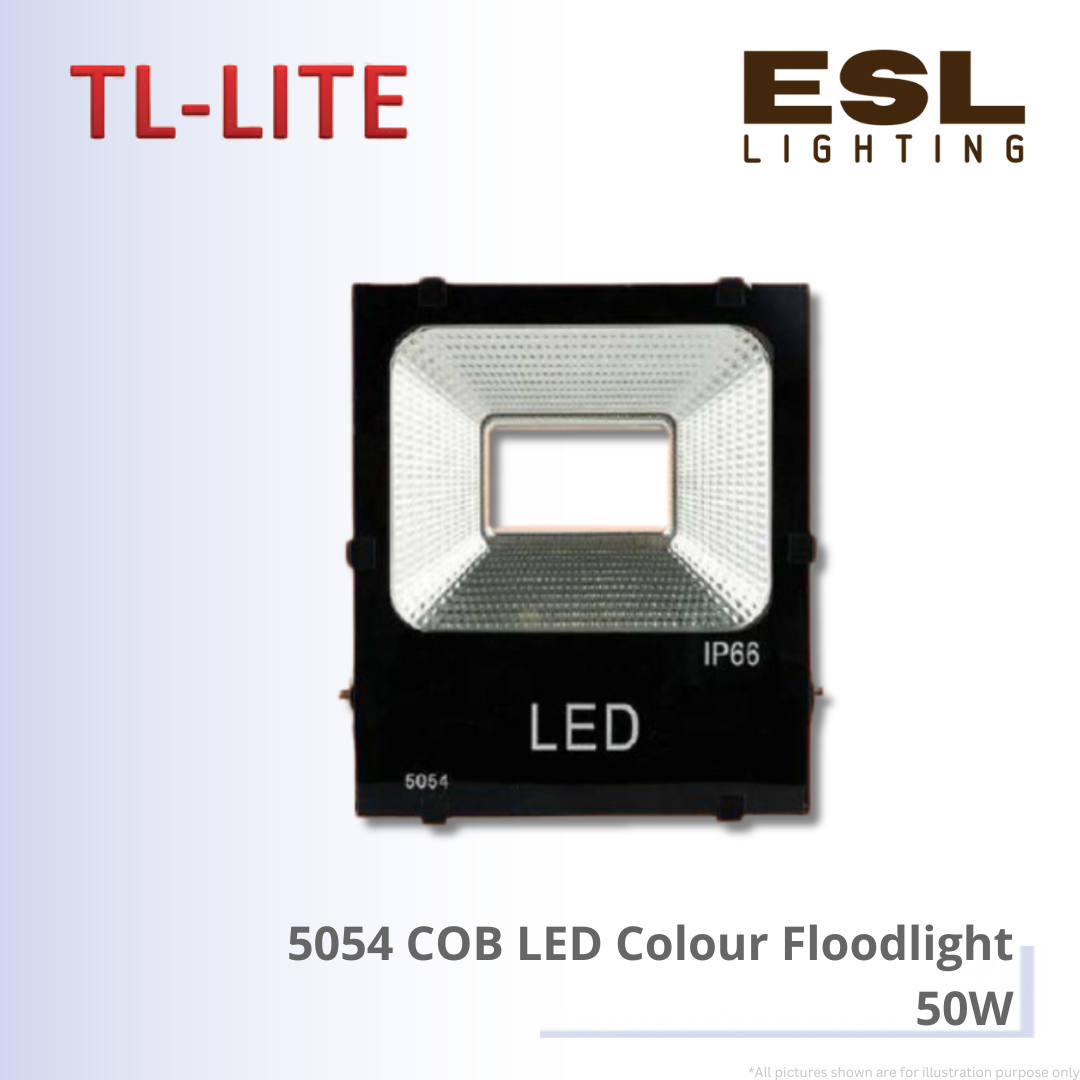 TL-LITE LED 5054 COB LED Colour Floodlight - 50W IP66
