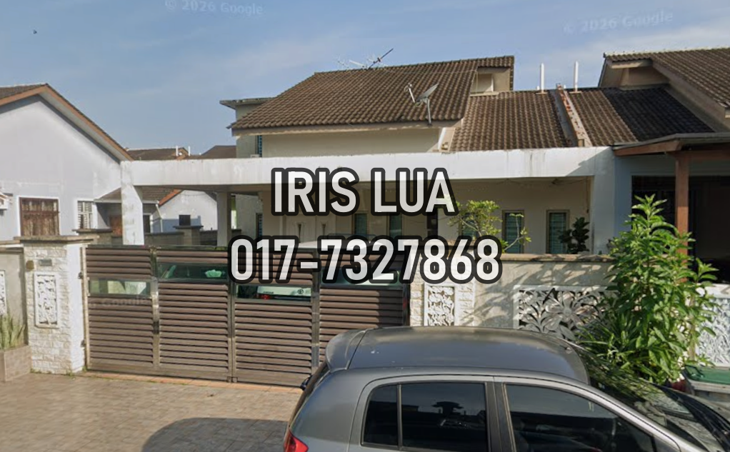Taman Pulai Indah 2 @Single Storey Terrace House (End Lot) Bank Lelong/Auction