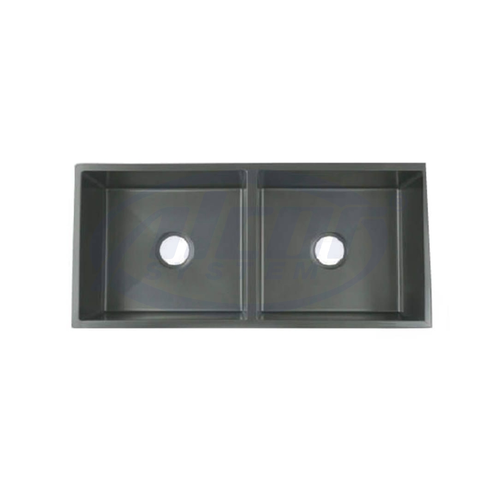 Double Bowl Nano Sink #KS-SL-DN8545