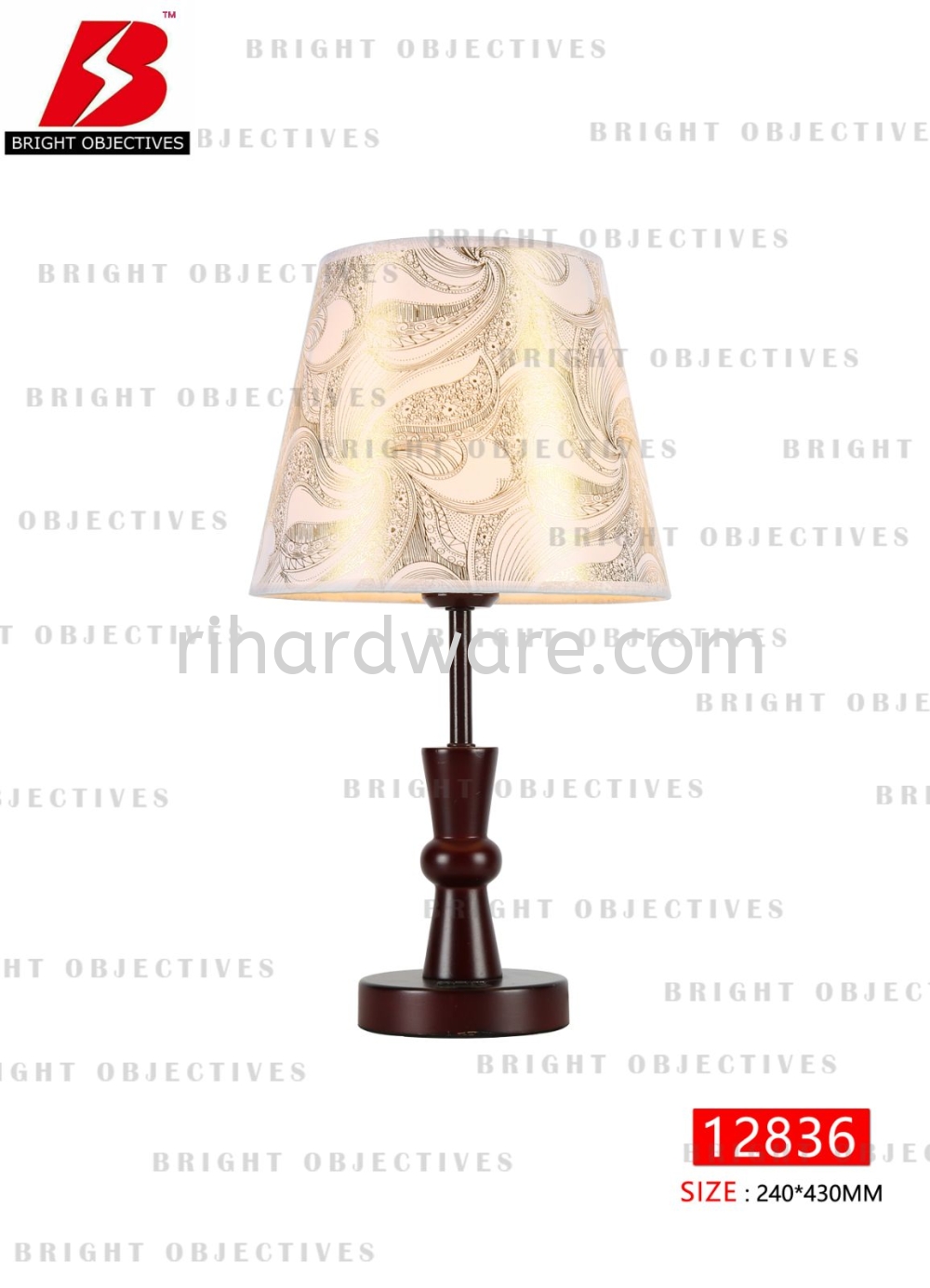 Table Lamp 12836 (using E27 Bulb)