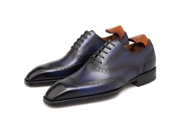 Formal Oxford Leather Shoes  - WH BESPOKE ES PARTNER TAILOR