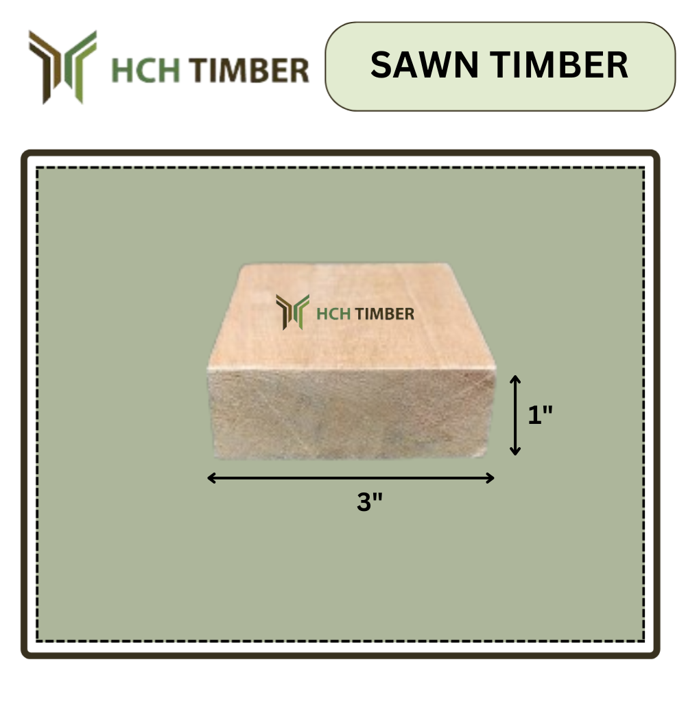 Sawn Timber 1 x 3