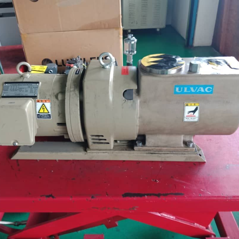 ULVAC D-950DK Oil Rotary Vane Pump Repair and Service