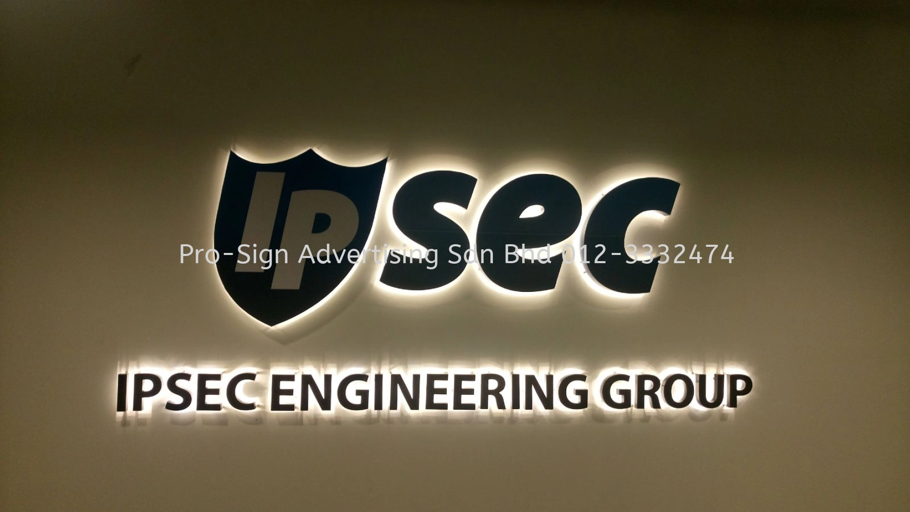 OFFICE SIGNAGE (IPSEC, SETIA WALK, 2017)