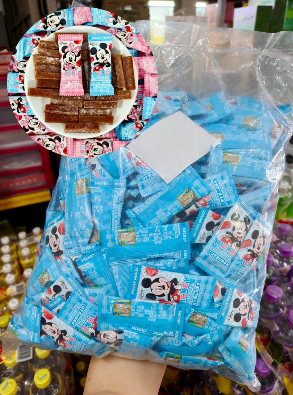 迪士尼益生菌山楂条*颜色随机 DISNEY HAWFLAKE STICK*RANDOM COLOUR[2.5KG/BAG][4BAG/CTN]