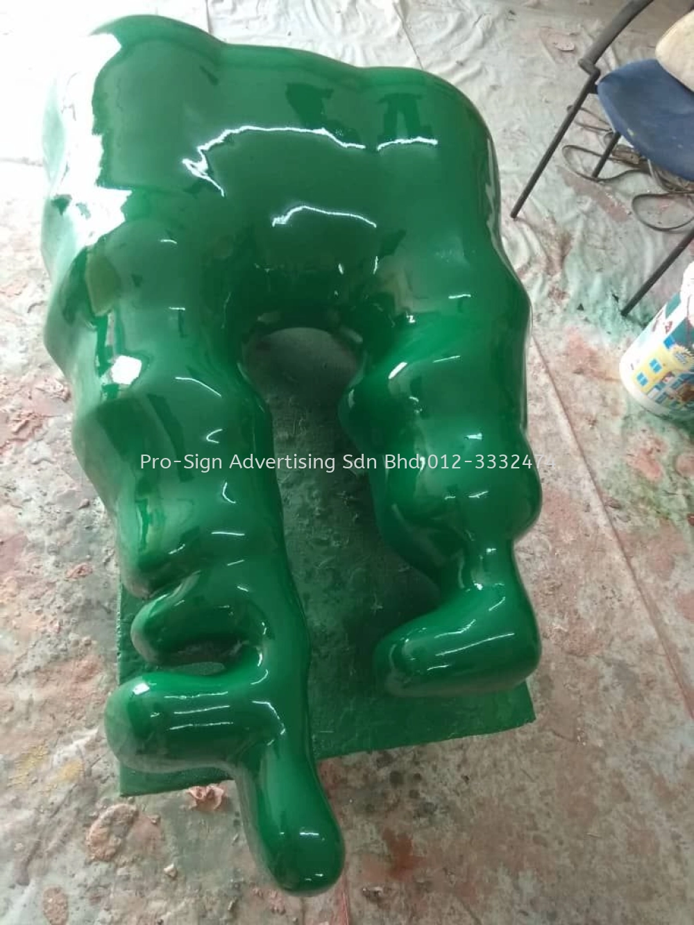 3D FIBREGLASS MOULD (Q&M DENTAL MONT KIARA, 2018)