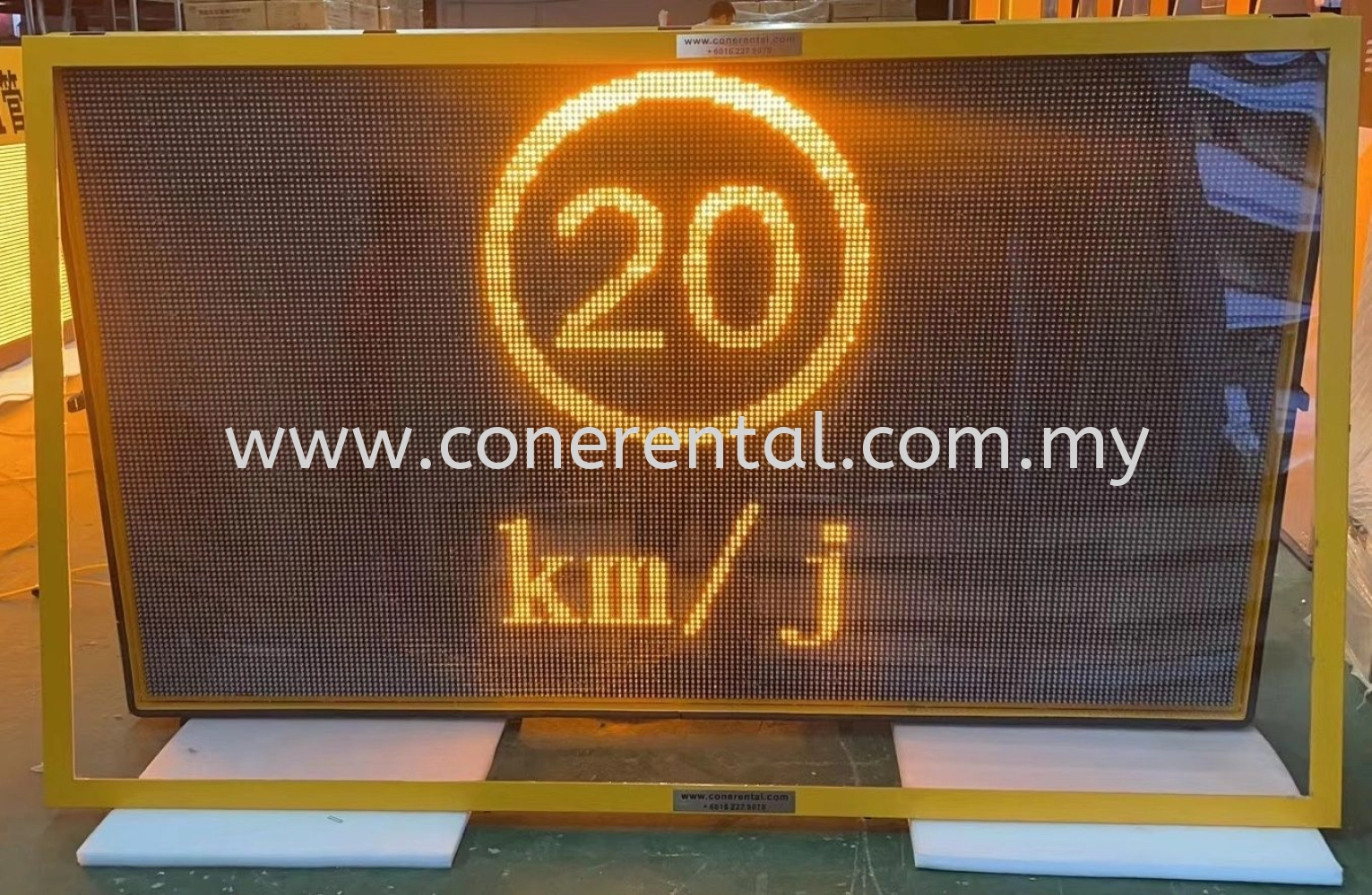 Portable Variable Message Signboard (VMS) For Rent