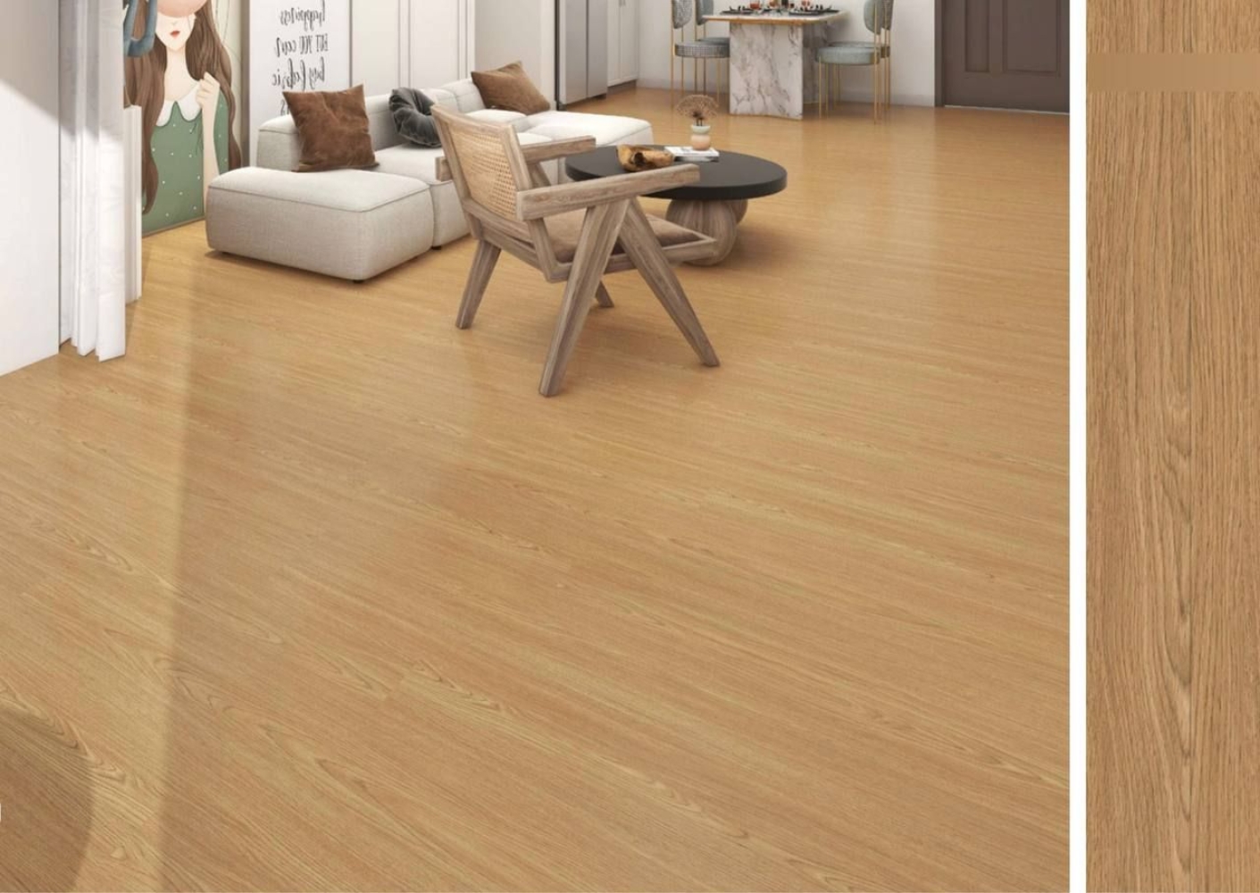 Queens Floor SPC Flooring ELITE QSS104-05 AIRY OAK