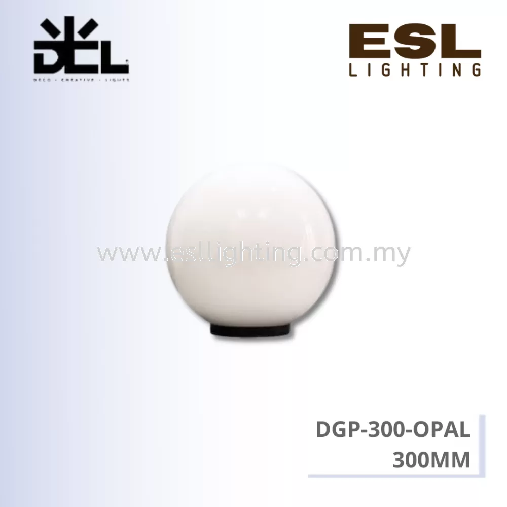 DCL OUTDOOR LIGHT DGP-300-OPAL (300MM)