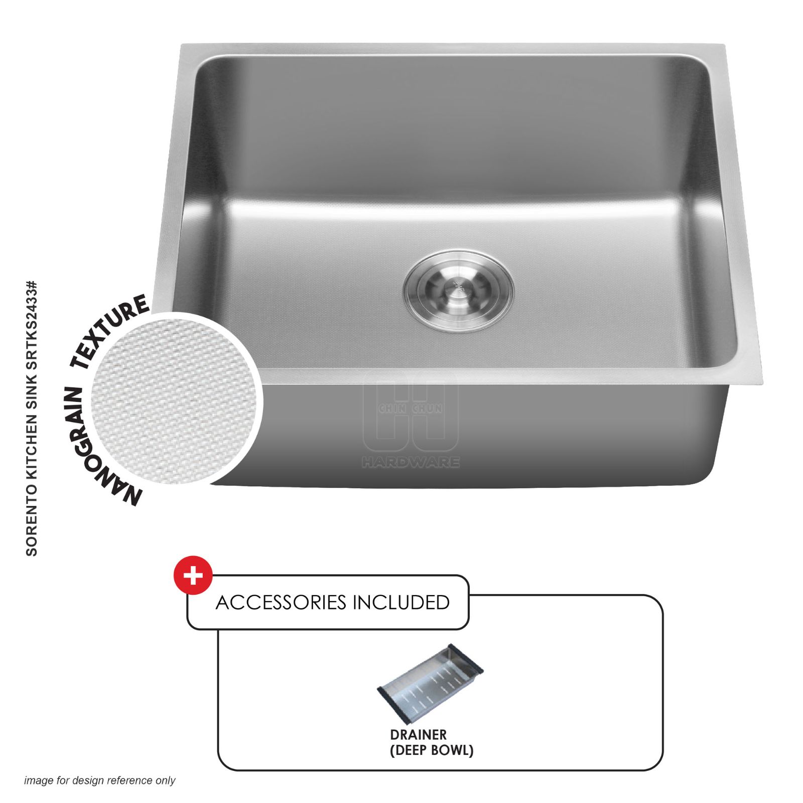 SORENTO KITCHEN SINK SRTKS2433