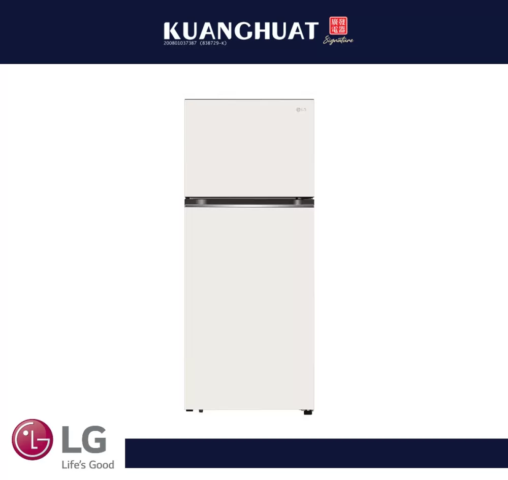 LG 360L Top Freezer Fridge in Nature Beige Finish GN-B332PBGB