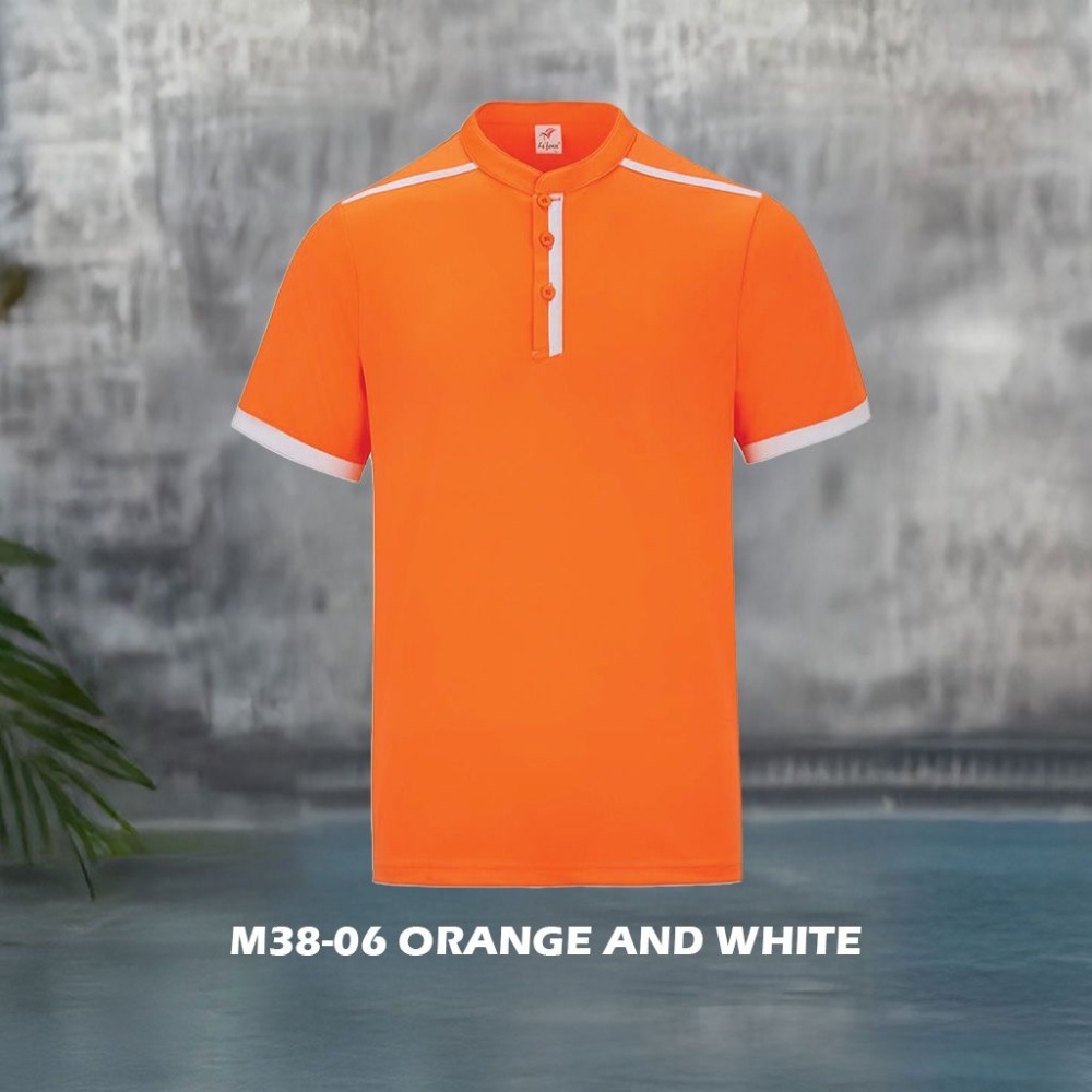 M38-06 Orange and White