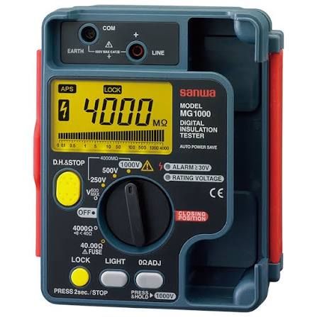 SANWA MG1000 Insulation Tester (MG1000)