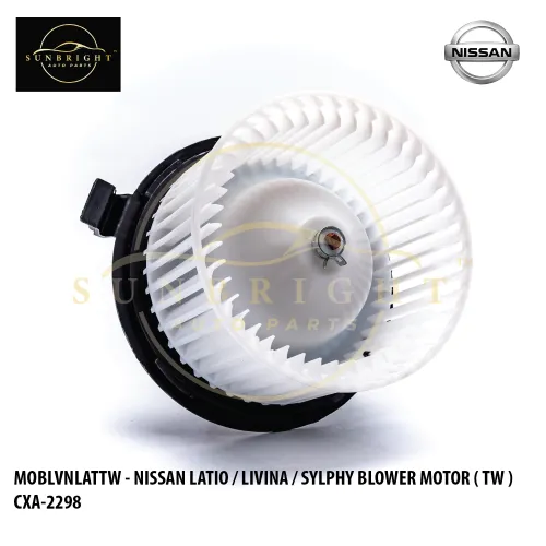 MOBLVNLATTW - NISSAN LATIO / LIVINA / SYLPHY BLOWER MOTOR ( TW ) CXA-2298 / KM6768