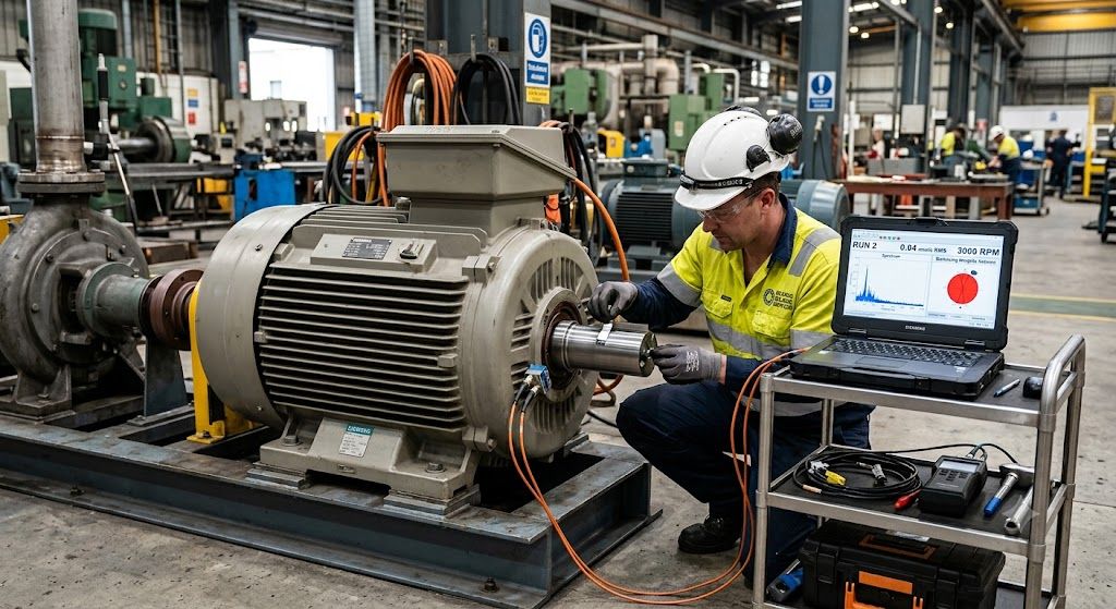 On-Site Electric Bearing Balancing Service