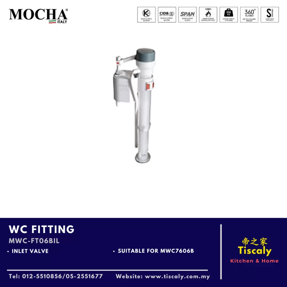 MOCHA WC FITTINGS MWC-FT06BIL