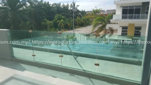 Balcony Glass Railing Repair at Selayang | Beranang | Gombak | Selangor