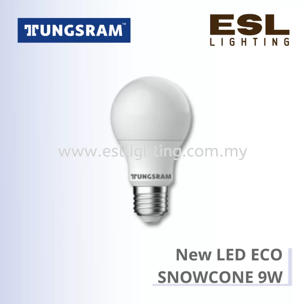 TUNGSRAM LED BULB - NEW LED ECO SNOWCONE 9W - 93104789 / 93104791