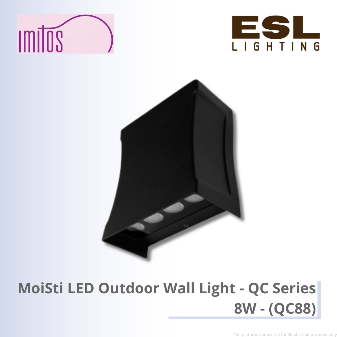 IMITOS MoiSti LED Outdoor Wall Light (QC Series) 8W - QC88
