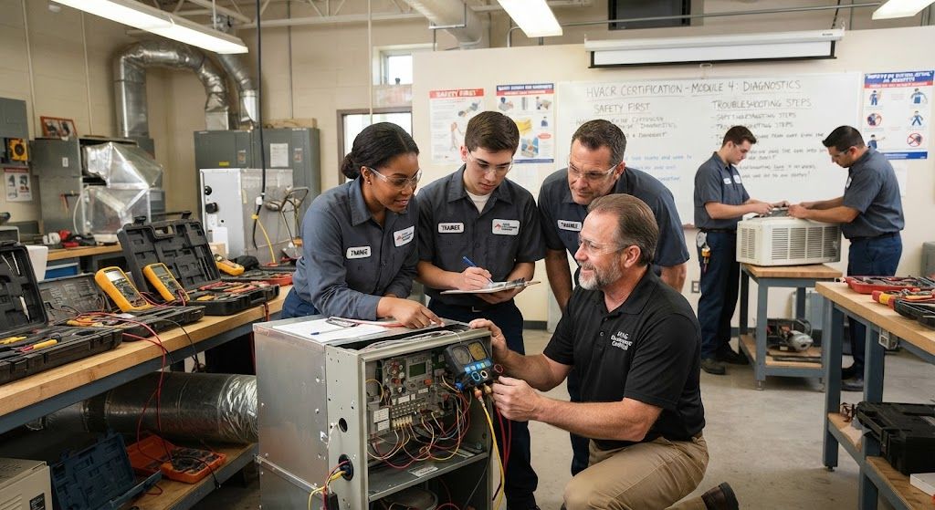HVAC system technician certification course