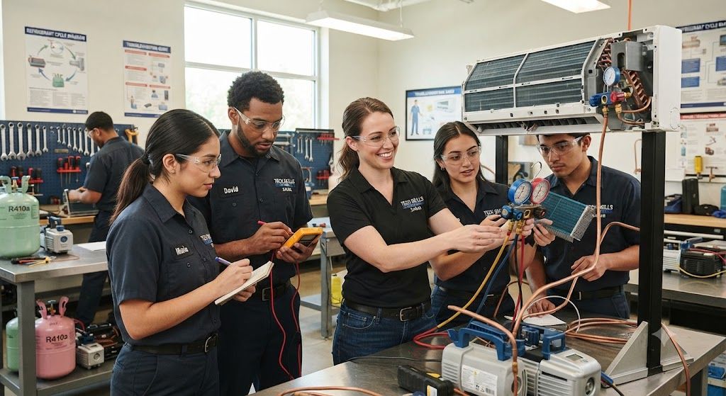 HVAC servicing certification course