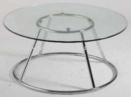 Coffee Table & Side Table - CT-046G-F2 - ROUND COFFEE TABLE