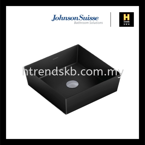 Johnson Suisse Venezia Slim Square Counter Top Basin 380mm (WBVC950189SD)