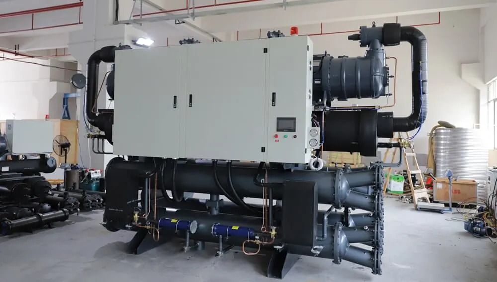 Heat recovery system chiller integration