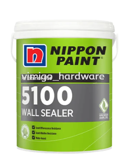 Nippon Paint Wall Sealer 5100 Exterior Use only 5L 5Liter /18L 18Liter