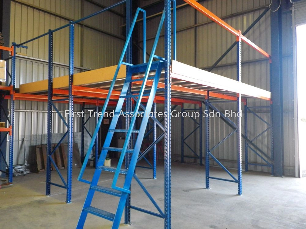 Mezzaniane Floor Racking System