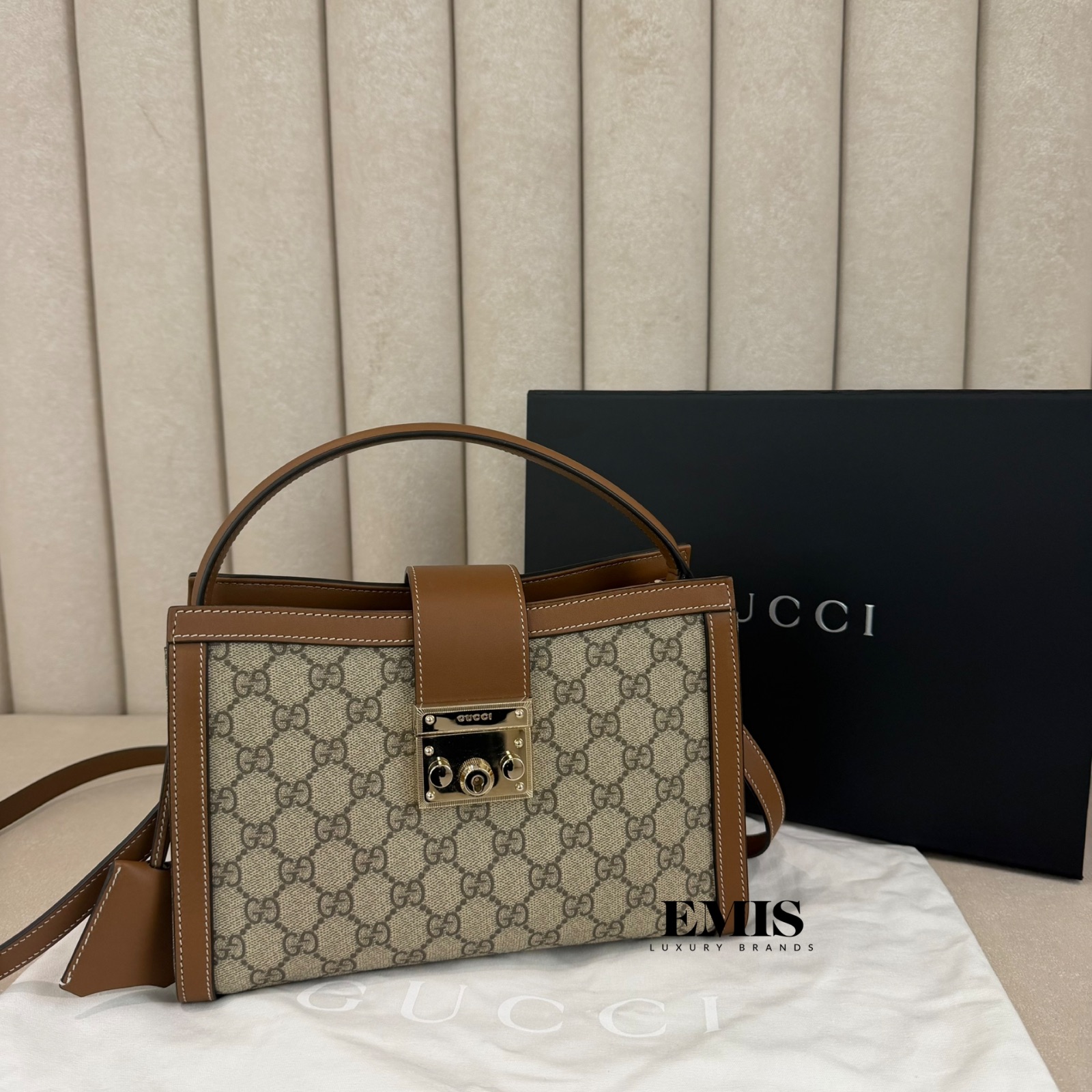 Gucci Padlock Medium Top Handle Bag- 名牌二手包包