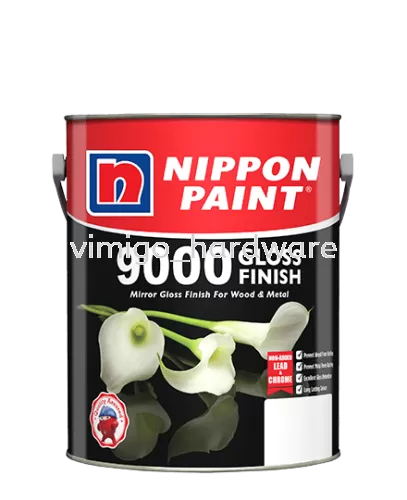 Nippon Paint N9000 Metal Paint Gloss Finish 1Liter/5Liter