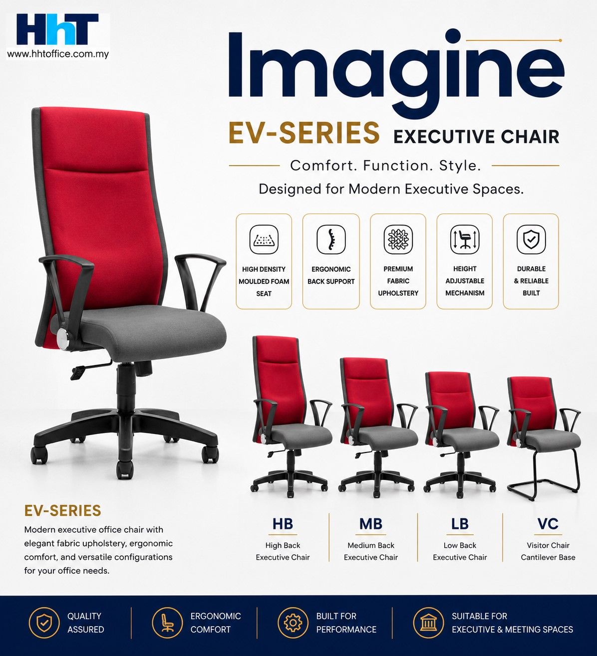 Imagine EV-Series Executive Office Chair  (HB | MB | LB | VC)