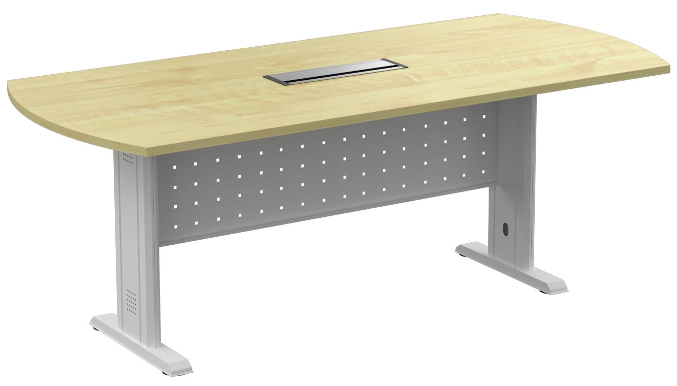 JSO Semi-Oval Conference Desk