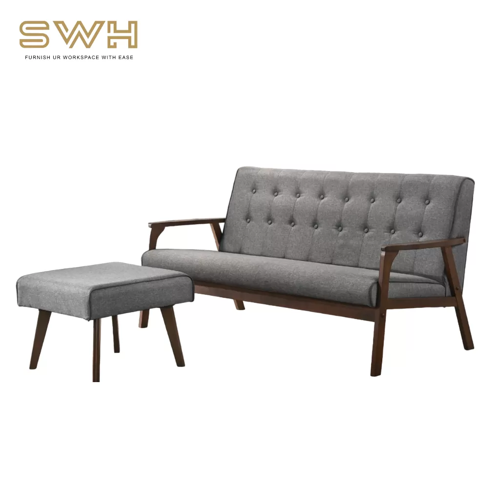 MUJI KOKU 2 Seater Sofa + 1 Bench | Sofa Furniture Shop