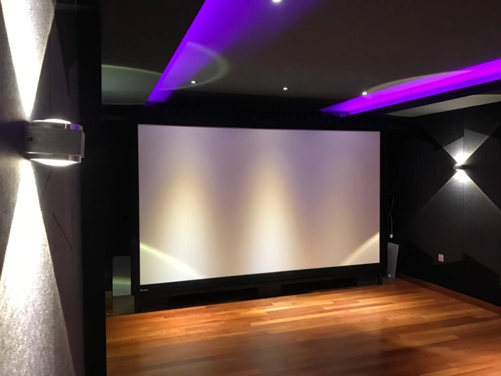 High Quality Projector Screen | Home Cinema System | Home Theater Set Up Installation | Design Your Dream Home Cinema