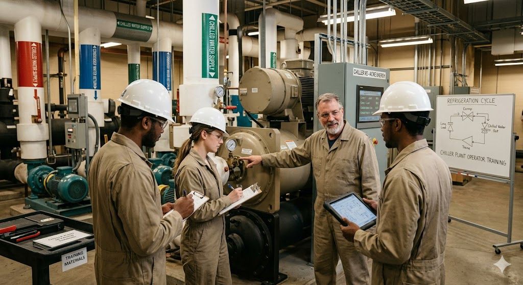 Chiller plant operator training