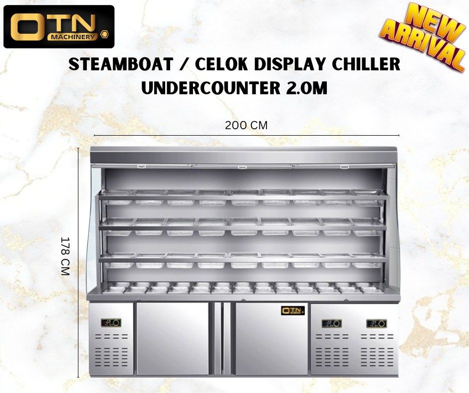 STEAMBOAT / CELOK DISPLAY CHILLER