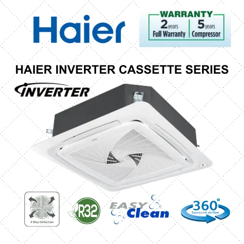 HAIER CEILING CASSETTE SERIES INVERTER