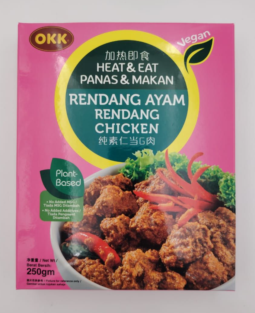 OKK VEGAN RENDANG CHICKEN 純素仁當G肉